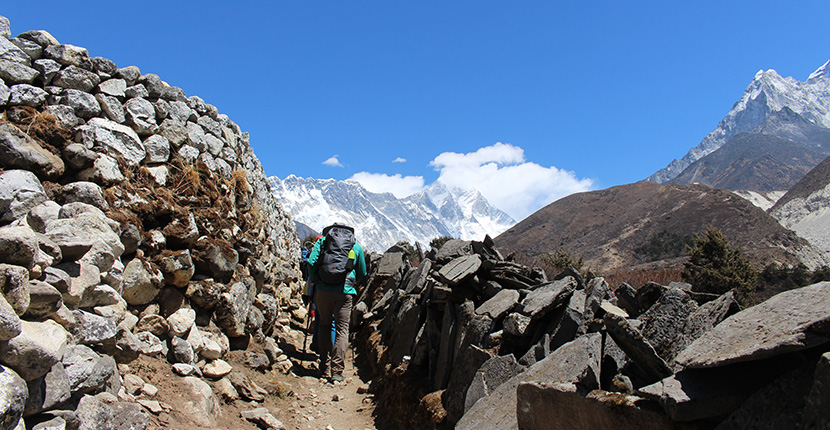 Everest base camp trek