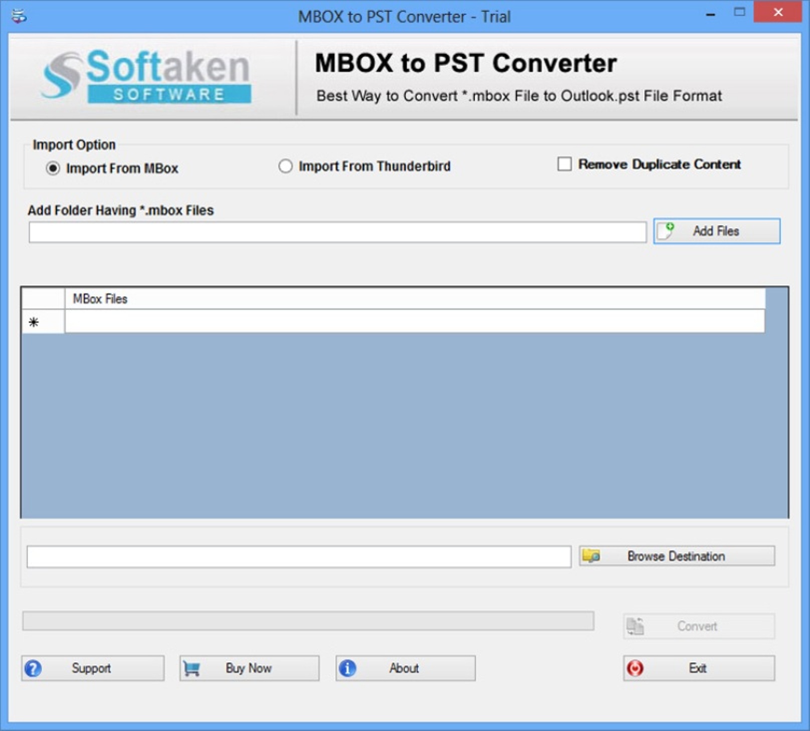 convert mbox to pst open source