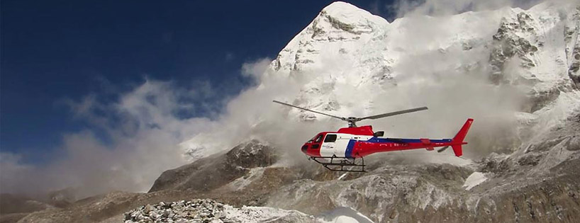 Heli tour in Nepal