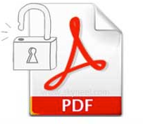 remove security from PDF