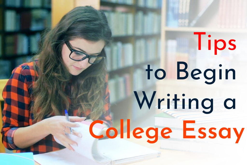 what to consider when writing a college essay