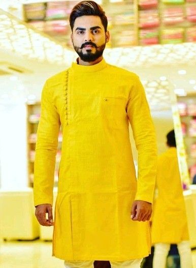 groom dress for haldi