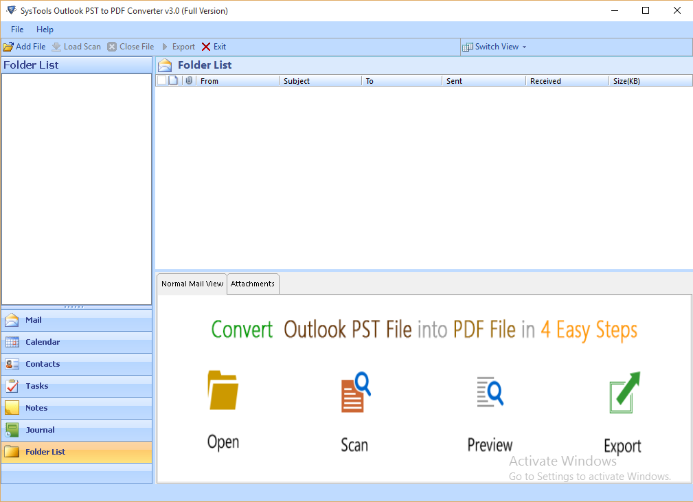 pst to pdf converter