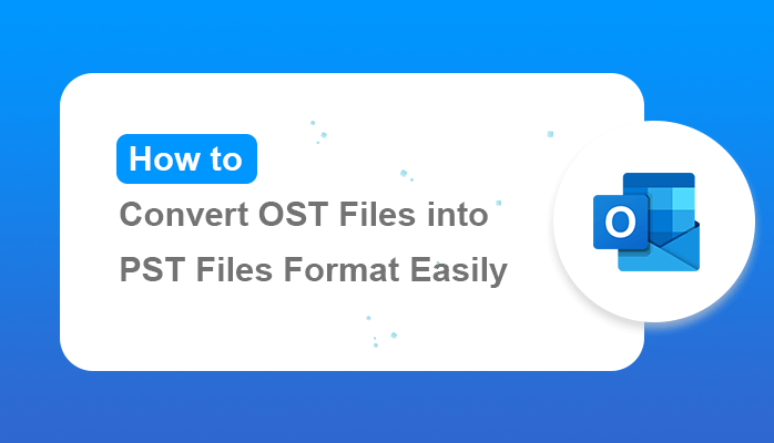 convert ost files into pst format