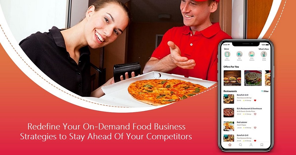 REDEFINE YOUR ON-DEMAND FOOD BUSINESS STRATEGIES