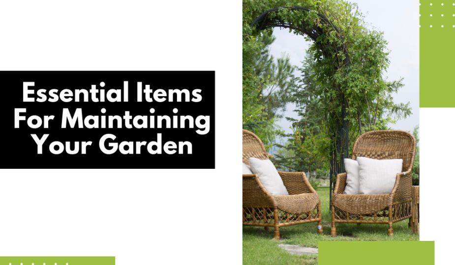 Essential Items For Maintaining Your Garden