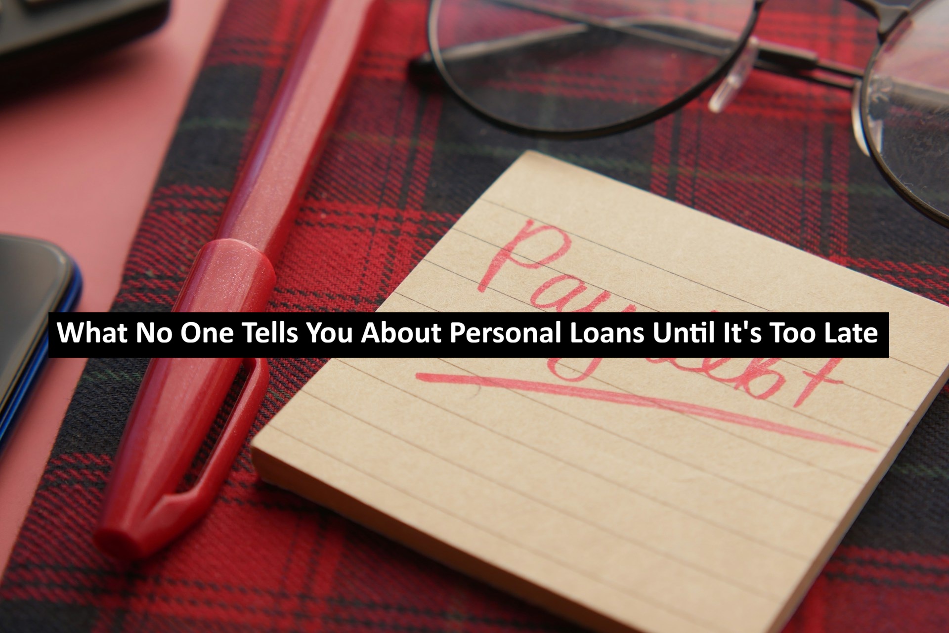What No One Tells You About Personal Loans Until It's Too Late