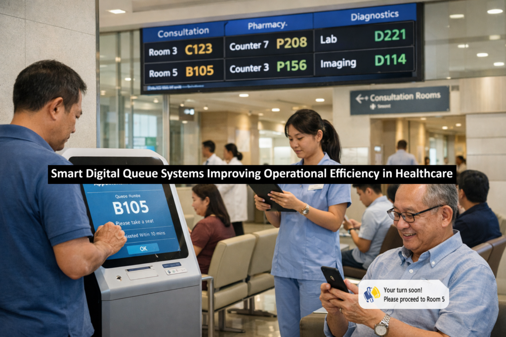 Smart Digital Queue Systems Improving Operational Efficiency in Healthcare